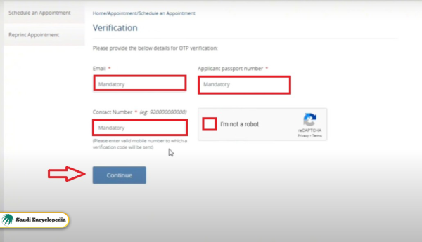 Etimad Appointment for Family Visit Visa Steps